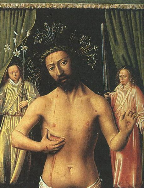 Petrus Christus The Man of Sorrows Sweden oil painting art